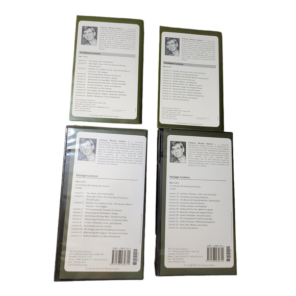 The Great Courses Change and Motion Calculus Made Clear 4 DVDs Part 1 + 2 - Picture 5 of 8